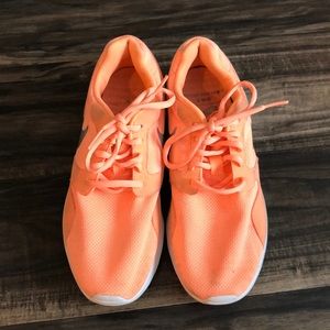 Neon Orange Nikes